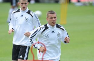 Lukas Podolski has eyes on the prize